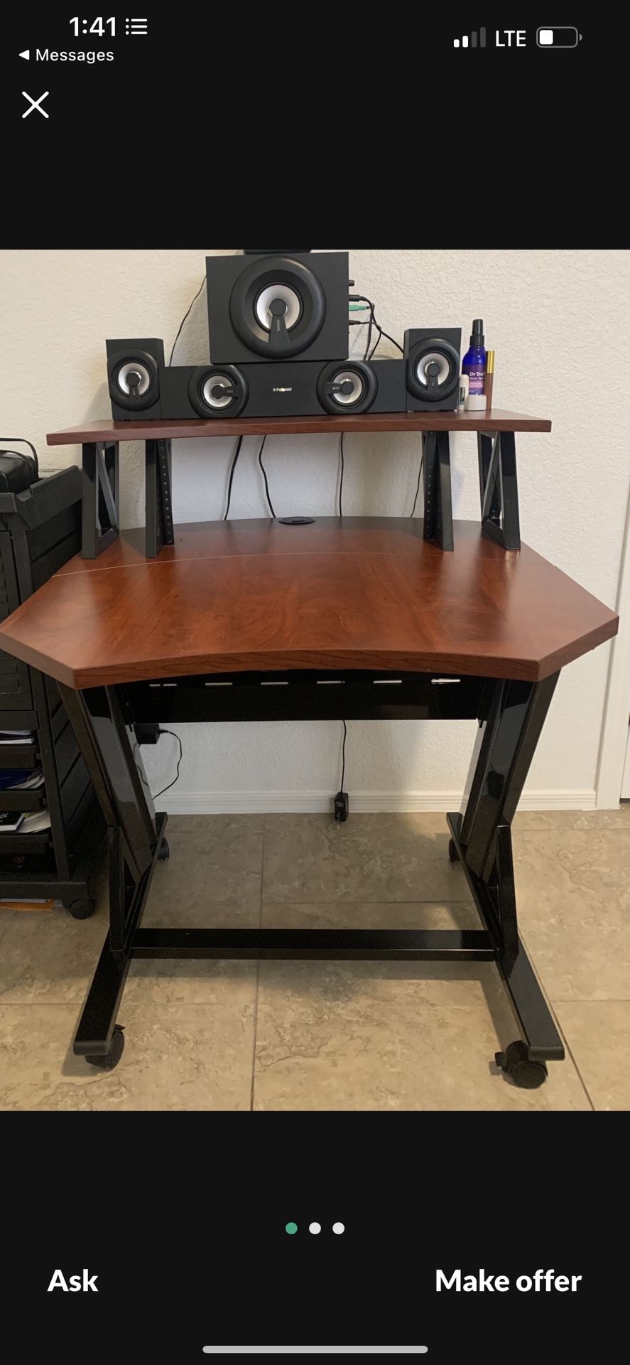 Music Studio Desk