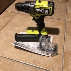 RYOBI ONE+ HP 18V Brushless Cordless 1/2 in. Hammer Drill (Tool Only)