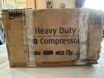 New OEM Valeo A/C Compressor 103-56222 / 20-46222 Heavy Duty Truck Bus HVAC