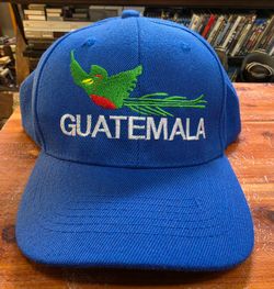 Guatemala Quetzal Embroidered Snapback Hat – Blue Adjustable Cap – New
