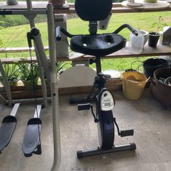 Stationary Bike And Elliptical 