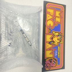 Ms Pac-man pcb And Marquee