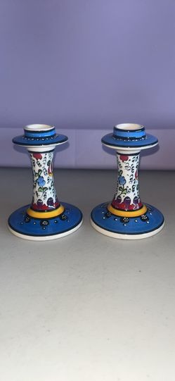Made in Turkey 1976 Candleholders