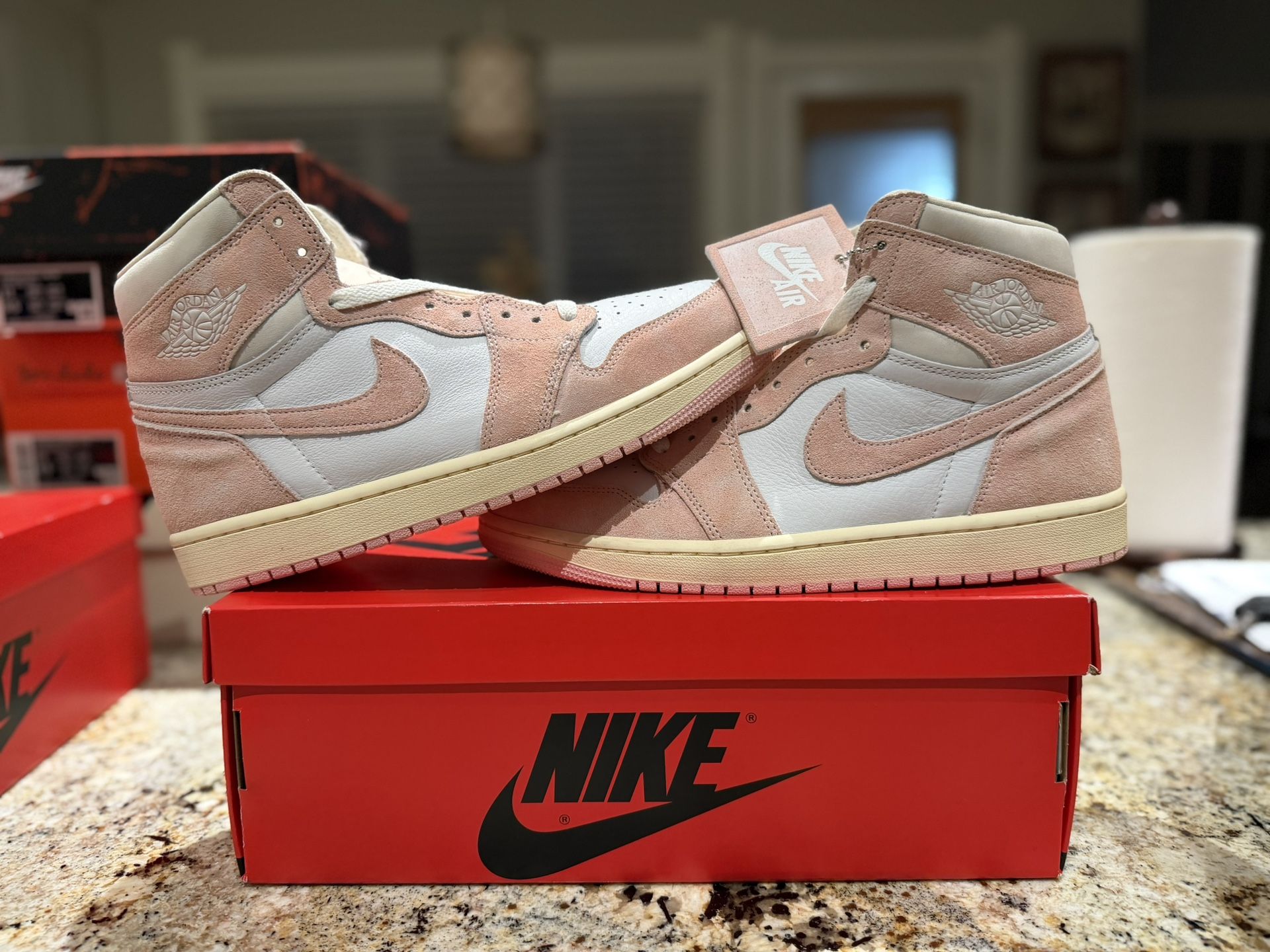 Air Jordan 1 High "Washed Pink" Size 9.5M/11W