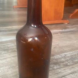 Vintage Amber Christian Brothers of California Liquer Bottle 