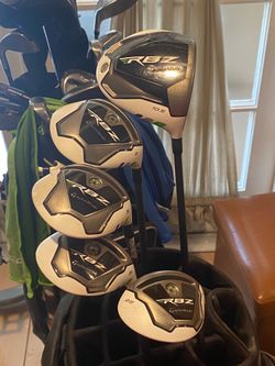 TaylorMade RBZ Woods Amd Hybrid Set Driver, 3W, 5W, 3H, 4H - Right Handed