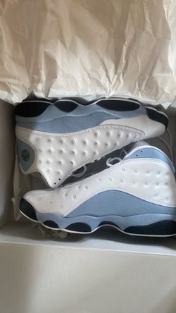 Jordan 13 - white and baby  blue ds
