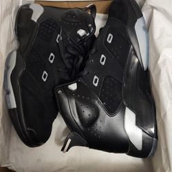 Jordan 6-17-23 Black Metallic Silver GS 6.5