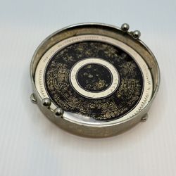 Rare Antique Ash Tray Round One Of A Kind 