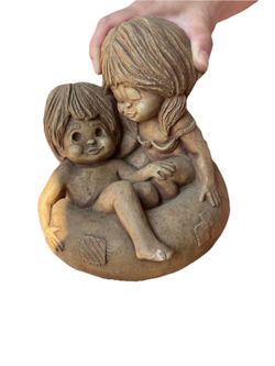 Vintage Bill Mack Fannyskins Perfect Pair Children Status Figuring Sculpture