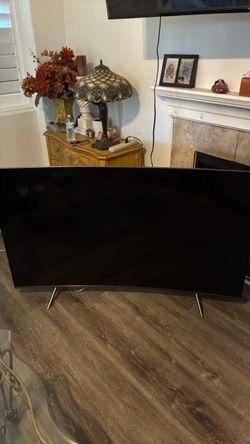 Large Curved Screen LED TV