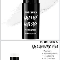 New White Face & Body Paint Stick