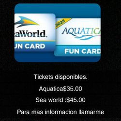 Sea Word Tickets
