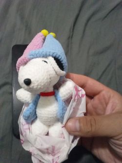 Snoopy Crochet Amigurumi Plush Doll