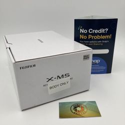 Fujifilm X-M5 Silver Body