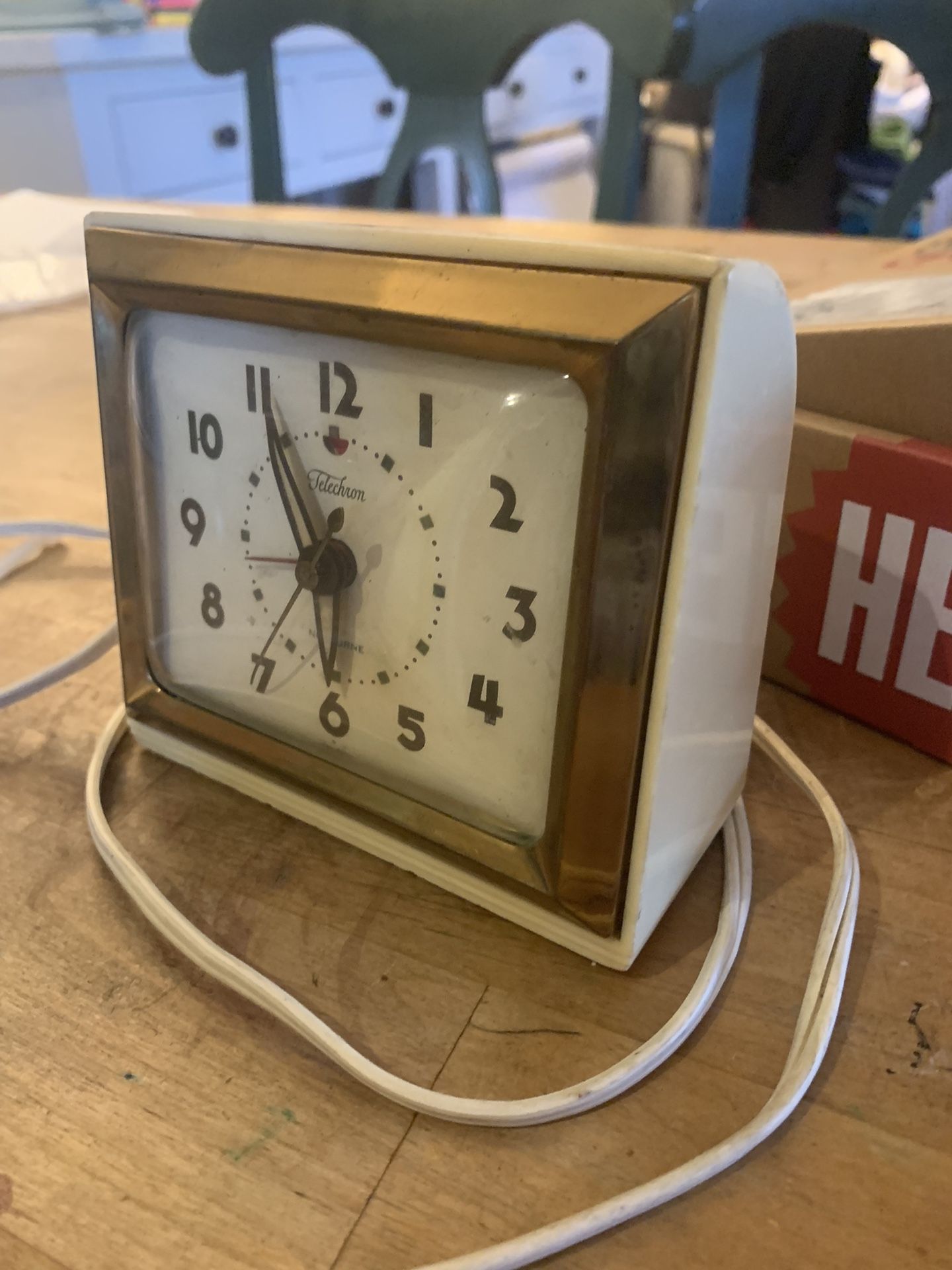 Art Decco Influenced Electric Clock.