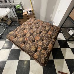 Custom Ottoman 4 Feet By 4 Feet 