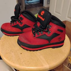Timbaland Euro Hiker Boots Size 10 Youth 