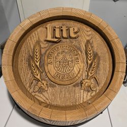 Vintage Miller Lite Wall Display 