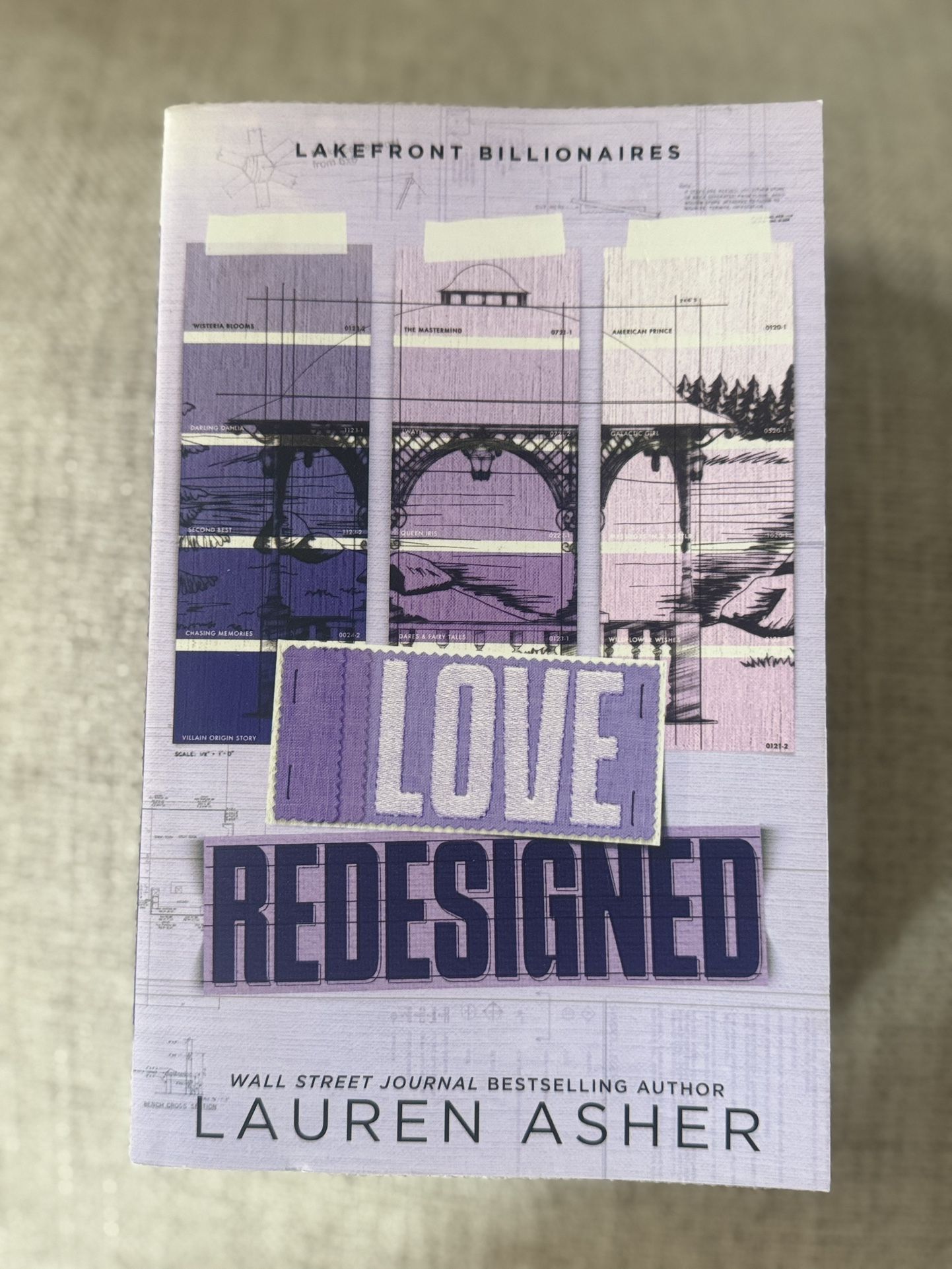 Love Redesigned - (Lakefront Billionaires) by Lauren Asher (Paperback) NEW π