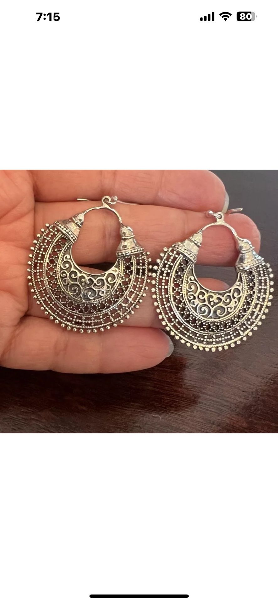 arya sterling silver 925 earrings