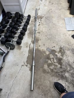 Cap 2 Inch Barbell Used Condition 