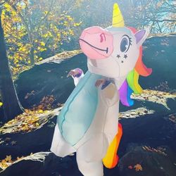 Inflatable Unicorn Costume 