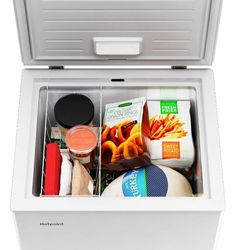 Hotpoint 4.9-cu ft Chest Freezer Convertible to Refrigerator, New (HCM5QWWW)