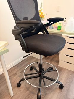 Tall Mesh Drafting Office Chair