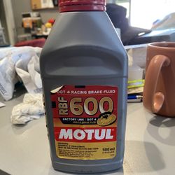 Motul Dot 4 Race Line RBF 600 Brake Fluid 500ml