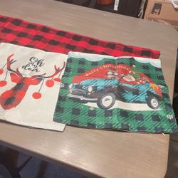 Two Pillow Case Covers 