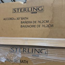 New Sterling Kohler 30” Bathtubs 