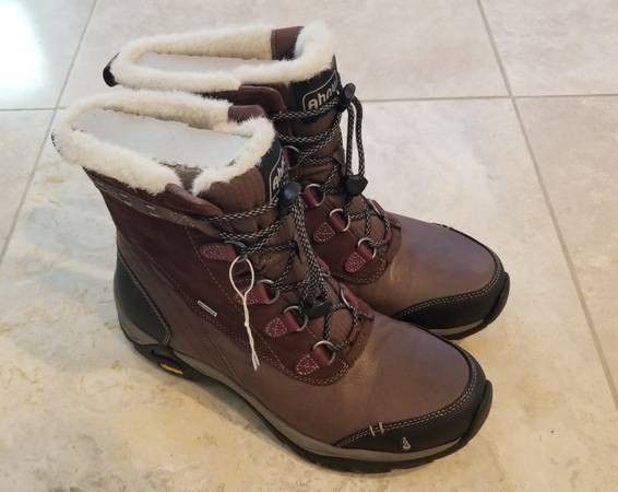 New Ahnu Womens Twain Harte Insulated Winter Boots Sz
