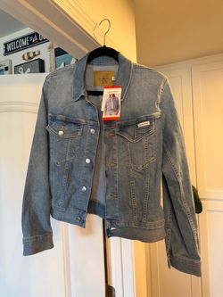 CK women’s denim jean jacket medium