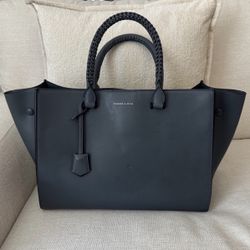 Charles & Keith Arya Braided-Strap Double-Handle Tote Bag