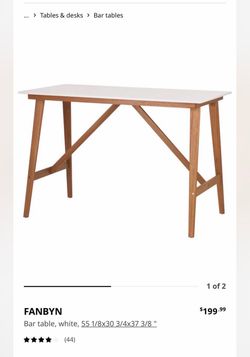 IKEA Fanbyn desk and chair