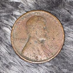 1919 Lincoln Wheat Cent Penny Coin 