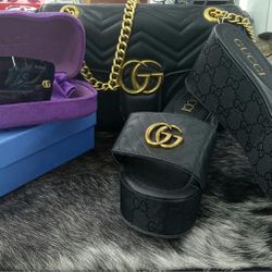Handbag, Shoes, and Sunglasses 