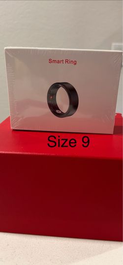 Brand New - in box. JRing Smart Ring Wearable Fitness Tracker Silver Size 9