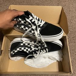 Checkered Vans