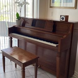 Vintage Upright Piano 
