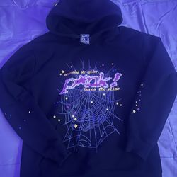 *REAL* Spider Hoodie Black $ Pink
