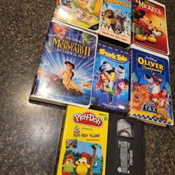 VHS videos Lot C (8 videos) 