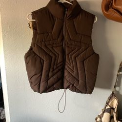 Brown vest