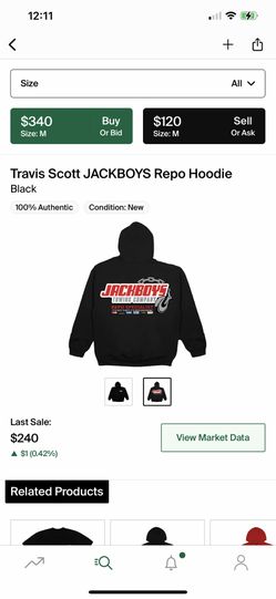 Jack boys Travis Scott Large Sweater