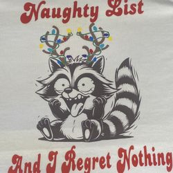 Naughty List Graphic Tee