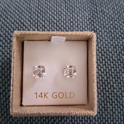 14k Gold Unisex Earrings