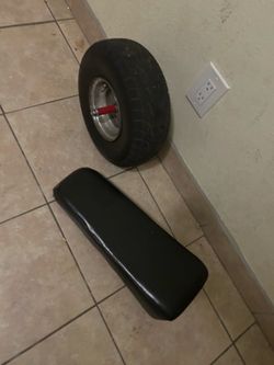 minibike seat and rim