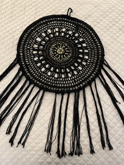 Boho Macrame Dream Catcher Wall Hanging