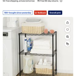 3 tier wire rack
